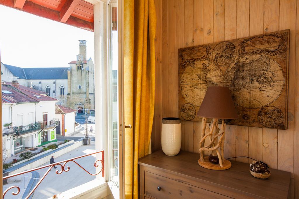 Hotel Du Balcon Capbreton Exterior foto