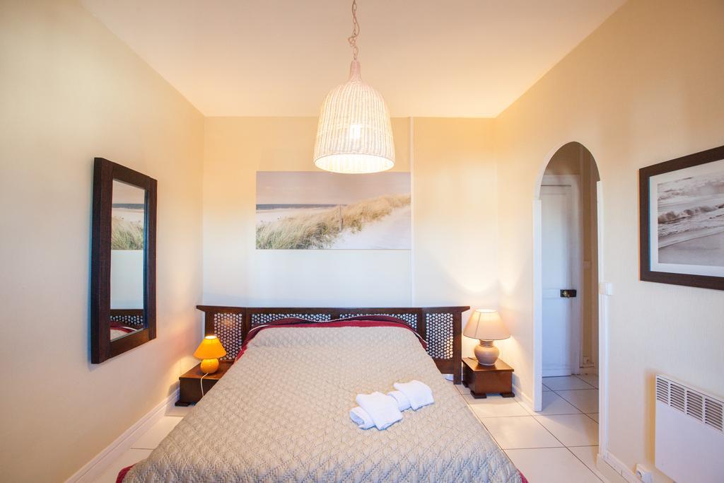 Hotel Du Balcon Capbreton Quarto foto