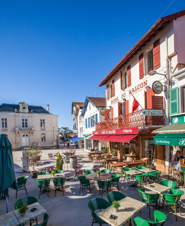 Hotel Du Balcon Capbreton Exterior foto