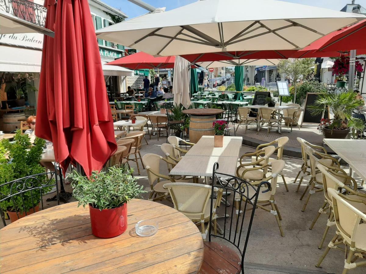 Hotel Du Balcon Capbreton Exterior foto
